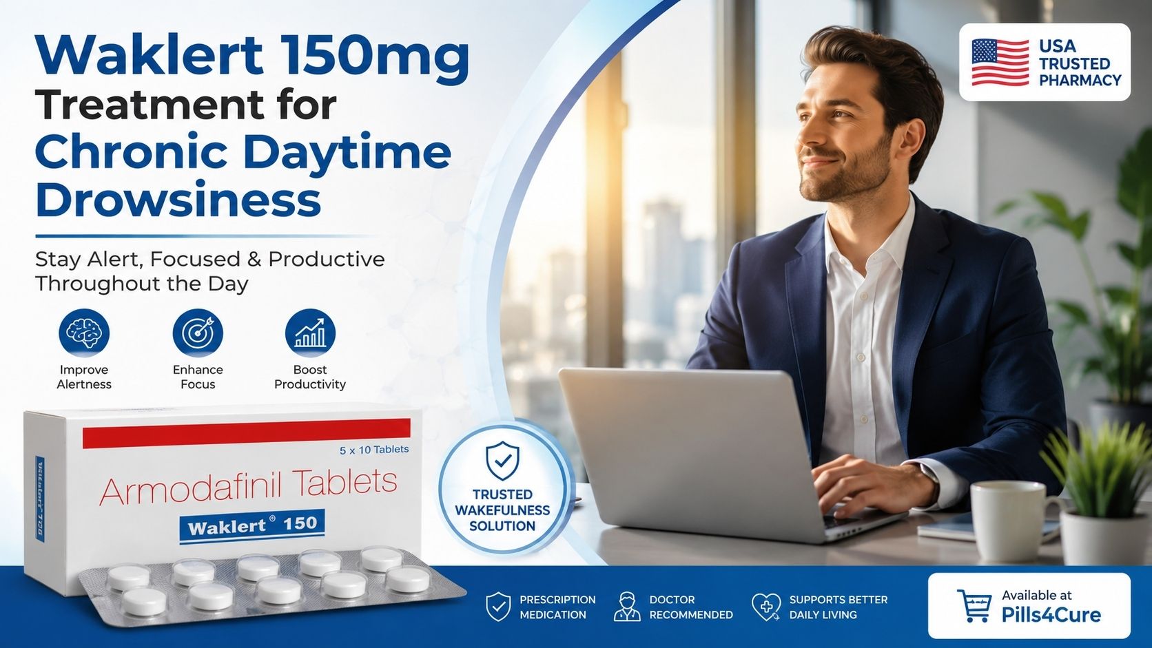 Waklert 150mg Treatment for Chronic Daytime Drowsiness