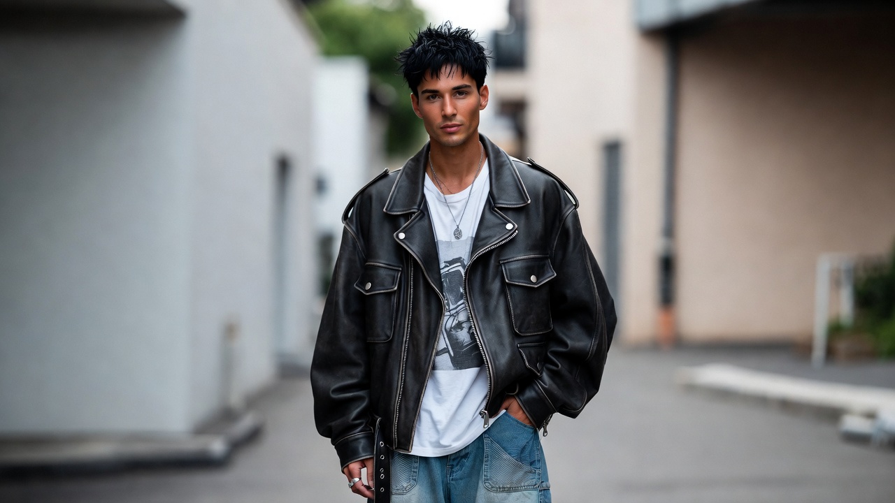 How to Style Oversize Leather Jackets for Men and Women: Real Easy Outfit Ideas