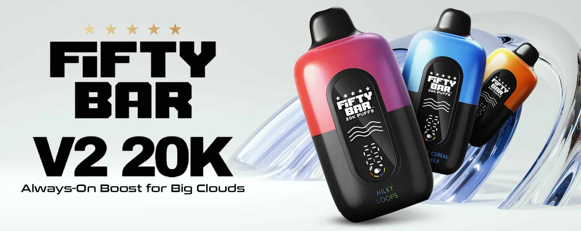 Fifty Bar V2 Disposable Review: Power, Flavor, and Performance