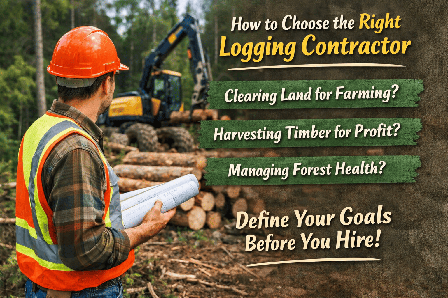 How to Choose the Right Logging Contractor
