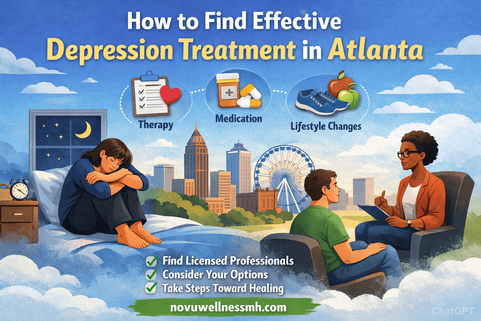 How to Find Effective Depression Treatment in Atlanta