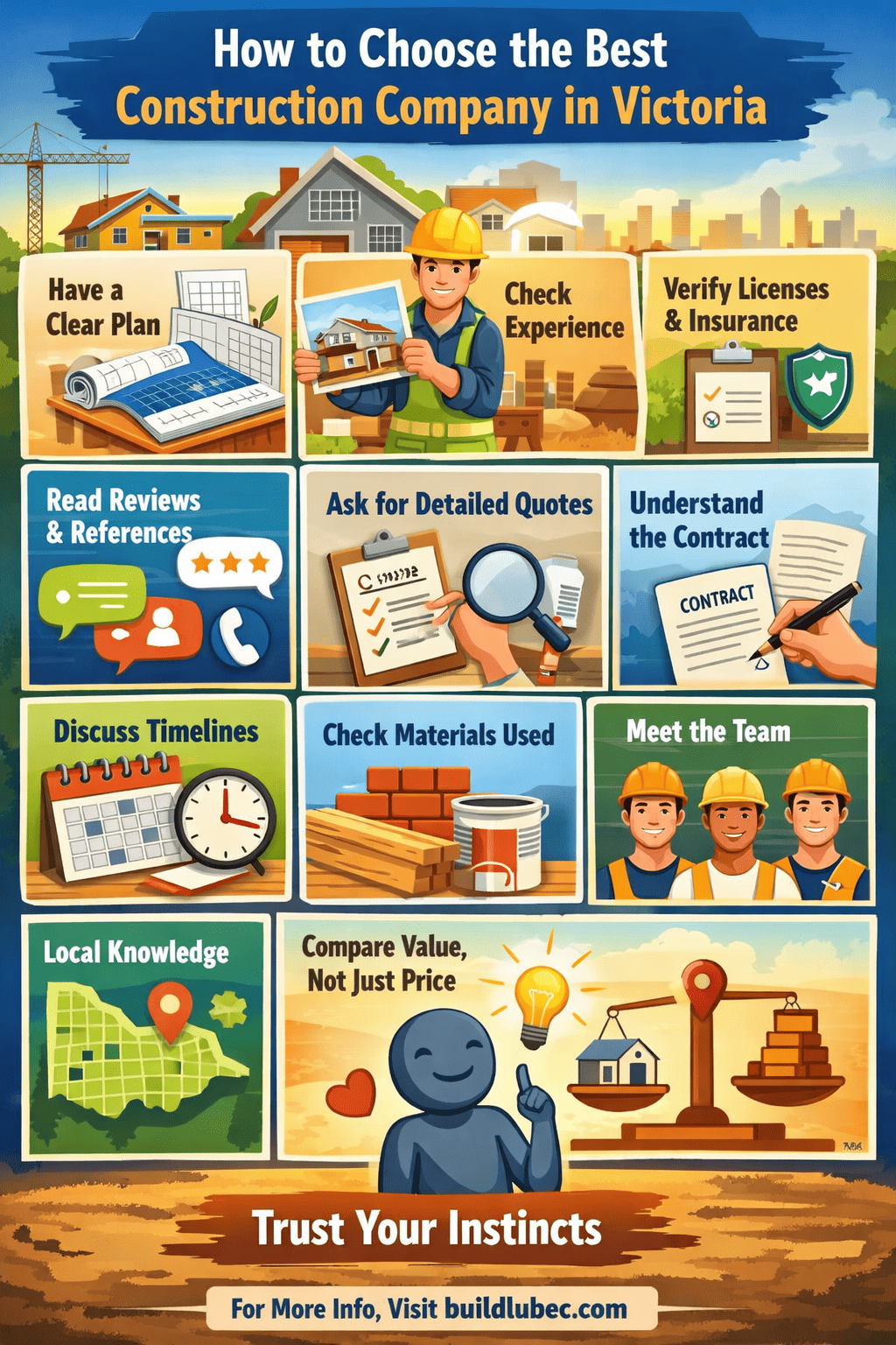 How to Choose the Best Construction Company in Victoria