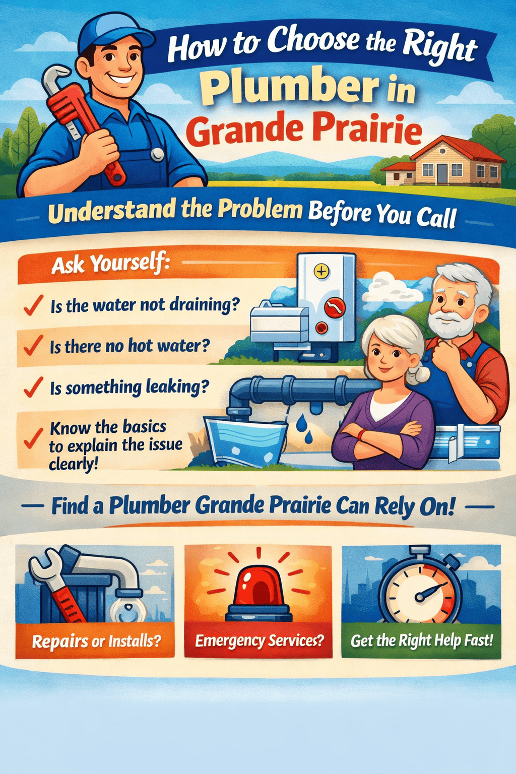 How to Choose the Right Plumber in Grande Prairie
