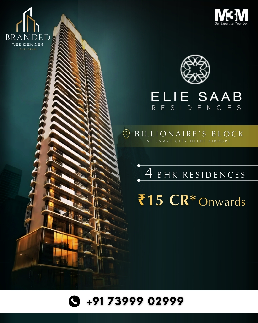 M3M Elie Saab Residences Ultra Luxury Living on Dwarka Expressway