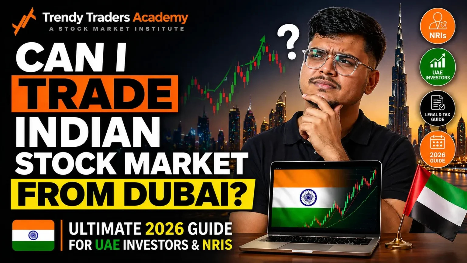 Invest in NSE & BSE from Dubai – Easy NRI Guide