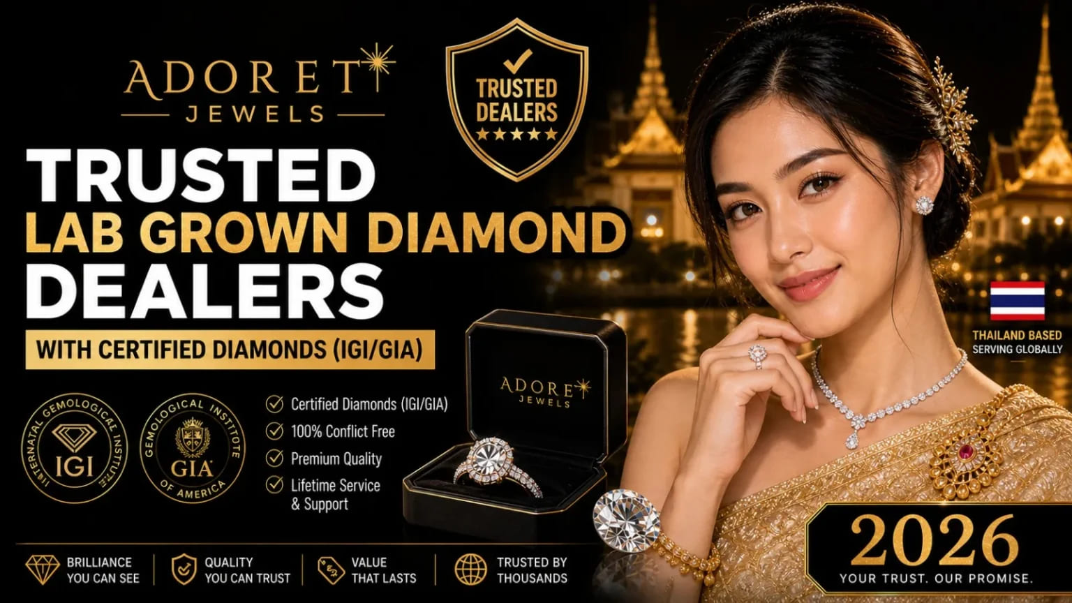 Reliable Diamond Dealers Guide | Adornet Jewels