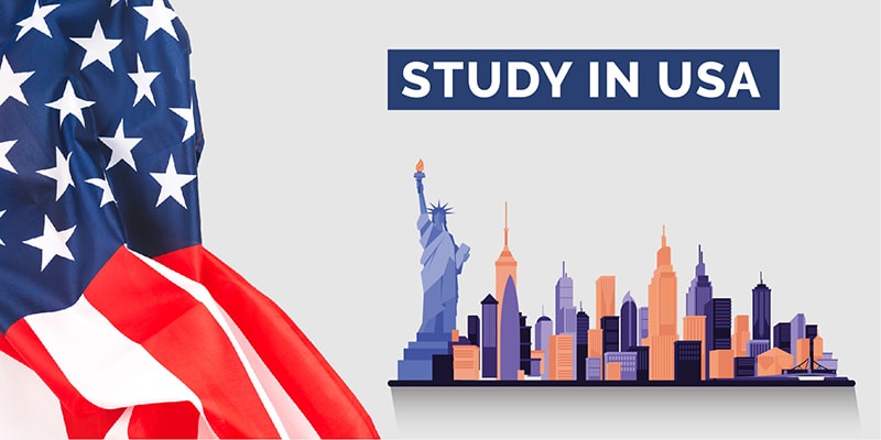 What are all the things attracted students to study in the USA?