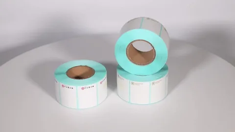 Custom Rectangle Roll Labels For Product Packaging