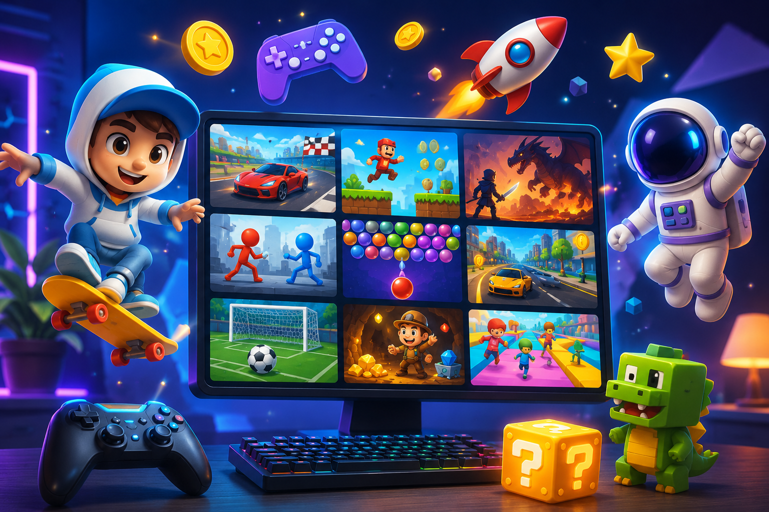 Explore Popular Online Games for Players of All Ages